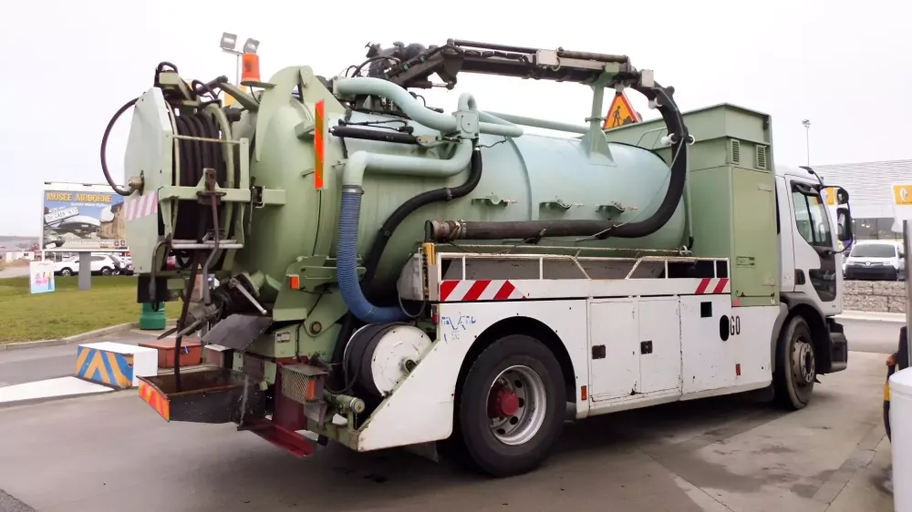camion de curage